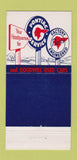 Matchbook Cover - 1954 Pontiac Central Maine Waterville ME 30 Strike