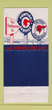 Matchbook Cover - 1954 Pontiac York Douglas WY 30 Strike