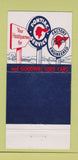 Matchbook Cover - 1954 Pontiac HS Risser Elizabethtown PA 30 Strike