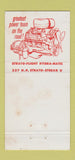 Matchbook Cover - 1956 Pontiac Doll's Garage York PA 30 Strike