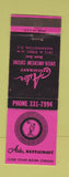 Matchbook Cover - Astor Restaurant Washington DC Greek
