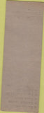 Matchbook Cover - Plaza Motel Camden NJ