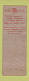 Matchbook Cover - Arcway Equipment Philadelphia Pittsburgh PA GE WORN