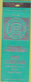 Matchbook Cover - First State Bank Golva ND