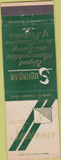 Matchbook Cover - Hotel Suburban East Orange Summit
