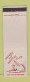 Matchbook Cover - Artists and Writers Club Hollenden Hotel Cleveland OH