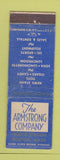 Matchbook Cover - Armstrong Company Boston MA