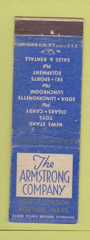 Matchbook Cover - Armstrong Company Boston MA
