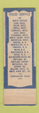 Matchbook Cover - Armstrong Company Boston MA