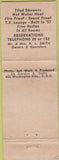 Matchbook Cover - Branding Iron Restaurant Philadelphia PA