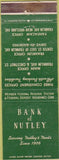 Matchbook Cover - First National Bank Morgantown WV
