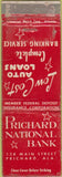 Matchbook Cover - Prichard National Bank Prichard AL