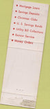 Matchbook Cover - Ohio Savings Loan Cleveland OH