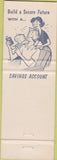 Matchbook Cover - Home Federal Savings Loan Lakewood OH