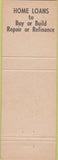 Matchbook Cover - Mansfield Co-Op Bank Mansfield MA