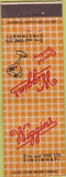 Matchbook Cover - Wiggins Restaurant Cincinnati OH