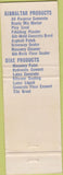 Matchbook Cover - Homebuilders Lumber Gibraltar Cement