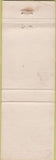 Matchbook Cover - Egg Castle NO TOWN