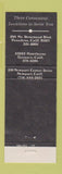 Matchbook Cover - Tonio's Italian Restaurant Pasadena Torrance Newport CA