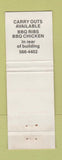 Matchbook Cover - Journey's End Annex Lounge Mundelein IL WEAR