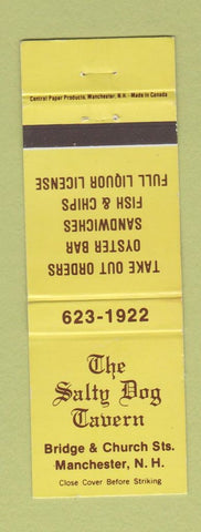 Matchbook Cover - Salty Dog Tavern Manchester NH