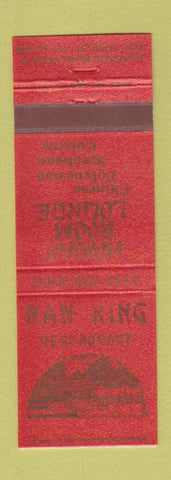 Matchbook Cover - Nan King Chinese Restaurant Hudson NH