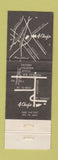 Matchbook Cover - 4 Chefs Philadelphia PA Cherry Hill NJ