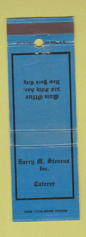 Matchbook Cover - Harry Stevens Catering New York City