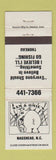 Matchbook Cover - Sam & Omie's Nagshead NC