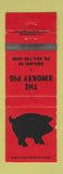 Matchbook Cover - The Smokey Pig Ashland VA