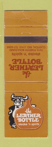Matchbook Cover - The Leather Bottle Steak Clayton MO WEAR