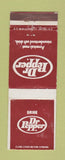 Matchbook Cover - Dr Pepper Soda