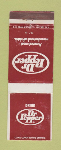 Matchbook Cover - Dr Pepper Soda