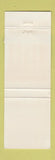 Matchbook Cover - Breckenridge Food Spirits Colorado