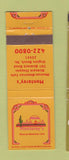 Matchbook Cover - Monterey's Mexican American Cafe Virginia Beach VA