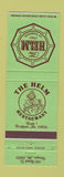 Matchbook Cover - Helm Restaurant Bangor ME