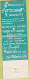 Matchbook Cover - Frankenmuth Bavarian Inn MI