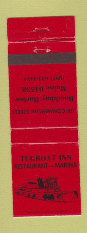 Matchbook Cover - Tugboat Inn Restaurant Boothbay Harbor ME