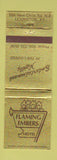 Matchbook Cover - Flaming Embers Motel Lexington KY