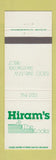 Matchbook Cover - Hiram's Seattle WA