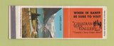 Matchbook Cover - Canadian Wax Gallery Banff AB