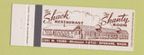 Matchbook Cover - Shack Restaurant Spokane WA Full Length
