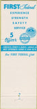 Matchbook Cover - 1st Federal Bank Sarasota FL