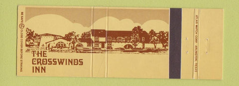 Matchbook Cover - Crosswinds Inn Oklahoma City OK Full Length