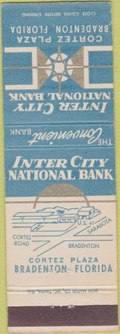 Matchbook Cover - Inter City National Bank Bradenton FL