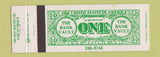 Matchbook Cover - Bank Vault Albuquerque NM Full Length