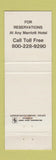 Matchbook Cover - Gambits Full Length