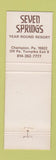 Matchbook Cover - Seven Springs Resort Champion PA Full Length