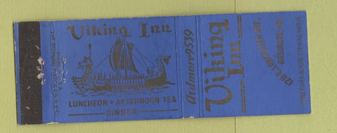 Matchbook Cover - Viking Inn Ardmore PA WEAR