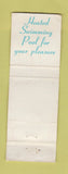 Matchbook Cover - Plainsman Hotel Lubbock TX WORN